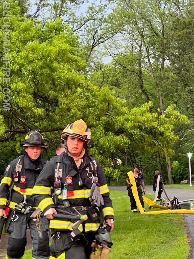Lt. Eichler with Peekskill FD at MA drill