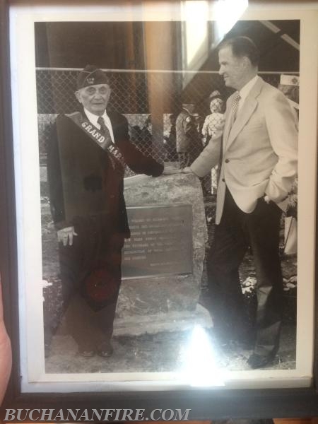 Our Founder Rocco Dilio with Past Mayor Burke